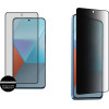 Idol 1991 Tempered Glass Xiaomi Redmi Note 13 Pro 4G 6.67'' 9H 0.25mm Premium Privacy Antispy Semi Curved Full Glue BLACK