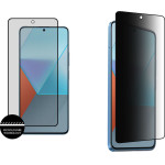 Idol 1991 Tempered Glass Xiaomi Redmi Note 13 Pro 4G 6.67'' 9H 0.25mm Premium Privacy Antispy Semi Curved Full Glue BLACK
