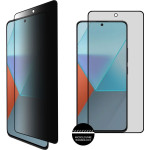 Idol 1991 Tempered Glass Xiaomi Redmi Note 13 Pro 4G 6.67'' 9H 0.25mm Privacy Antispy Semi Curved Full Glue BLACK