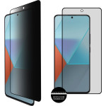 Idol 1991 Tempered Glass Xiaomi Redmi Note 13 Pro 5G 6.67'' 9H 0.25mm Privacy Antispy Semi Curved Full Glue BLACK