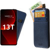 Idol 1991 ���� Xiaomi 13T 5G 6.67'' ANTI-Rfid Leather Smart Wallet BLUE - (5205308356896)