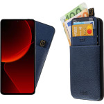 Idol 1991 ���� Xiaomi 13T Pro 5G 6.67'' ANTI-Rfid Leather Smart Wallet BLUE - (5205308356919)