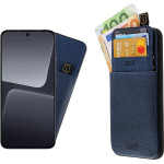 Idol 1991 ���� Xiaomi 14 Pro 5G 6.36'' ANTI-Rfid Leather Smart Wallet BLUE - (5205308356957)