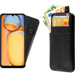 Idol 1991 ���� Xiaomi Redmi 13C 4G/5G 6,74'' ANTI-Rfid Leather Smart Wallet BLACK - (5205308356964)