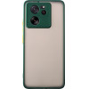 Lime ���� Xiaomi 13T Pro 5G 6.67'' Hardshell Fusion Full Camera Protection Green With Yellow KEYS