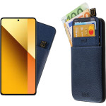 Idol 1991 ���� Xiaomi Redmi Note 13 5G 6.67'' ANTI-Rfid Leather Smart Wallet BLUE