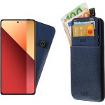 Idol 1991 ���� Xiaomi Redmi Note 13 Pro 5G 6.67'' ANTI-Rfid Leather Smart Wallet BLUE