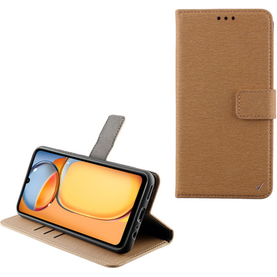 Volte-Tel ���� Xiaomi Redmi 13C 4G/5G 6.74'' Allure Magnet Book Stand Clip GOLD