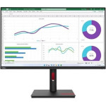 Lenovo Monitor Thinkvision T32h-30 31.5'' Qhd IPS, HDMI, Display Port, USB, USB-C, Height Adjustable, 3YEarsw - (63D3GAT1EU)