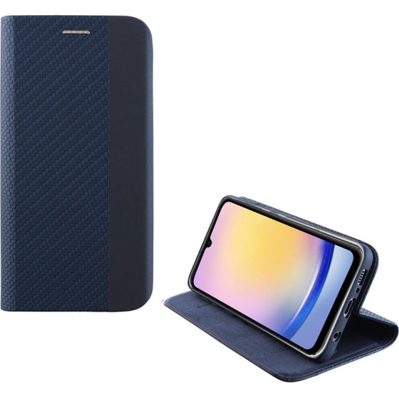Idol 1991 ���� Samsung A35 5G A356 6.6'' Elite ANTI-Rfid Book Stand BLUE