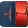 Idol 1991 ���� Xiaomi 14 5G 6.36'' Elite ANTI-Rfid Book Stand BLUE