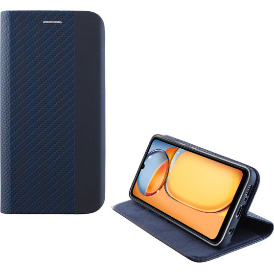 Idol 1991 ���� Xiaomi Redmi 13C 4G/5G 6.74'' Elite ANTI-Rfid Book Stand BLUE
