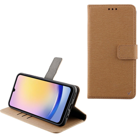 Volte-Tel ���� Samsung A35 5G A356 6.6'' Allure Magnet Book Stand Clip GOLD