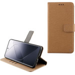 Volte-Tel ���� Xiaomi 14 5G 6,36'' Allure Magnet Book Stand Clip GOLD