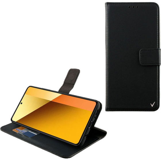 Volte-Tel ���� Xiaomi Redmi Note 13 5G 6,67'' Allure Magnet Book Stand Clip BLACK