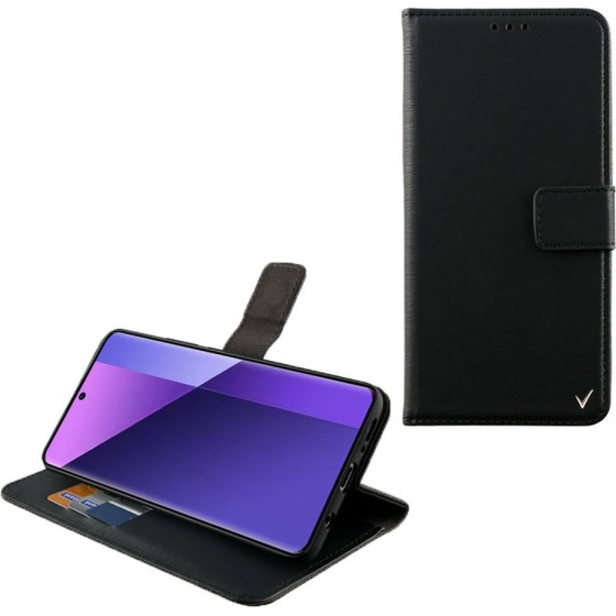 Volte-Tel ���� Xiaomi Redmi Note 13 Pro Plus 5G 6,67'' Allure Magnet Book Stand Clip BLACK