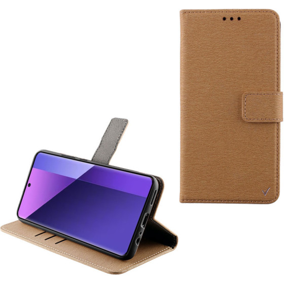 Volte-Tel ���� Xiaomi Redmi Note 13 Pro Plus 5G 6,67'' Allure Magnet Book Stand Clip GOLD