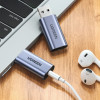 Ugreen ���������� Audio USB-A �� 3,5mm Mini Jack ���� - (CM383 80864)