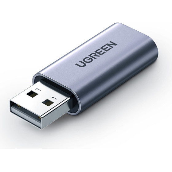 Ugreen ���������� Audio USB-A �� 3,5mm Mini Jack ���� - (CM383 80864)