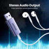 Ugreen ���������� Audio USB-A �� 3,5mm Mini Jack ���� - (CM383 80864)