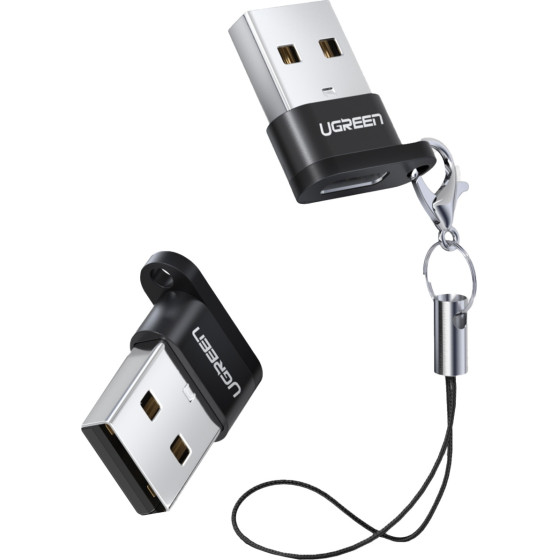 Ugreen ���������� Type C ������ �� USB-A �������� USB2.0 ����� - (US280 50568)