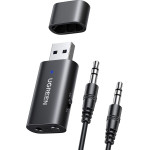 Ugreen Transmitter Bluetooth 5.1 Transmitter/Receiver Wireless Audio Adapter 3.5mm Mini Jack ����� - (CM523 60300)