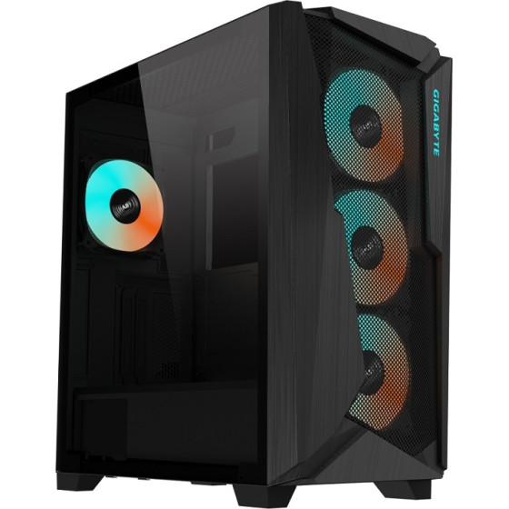 Gigabyte Case C301 Glass V2 Black Atx Black Usb 3.0 - (GB-C301G V2)
