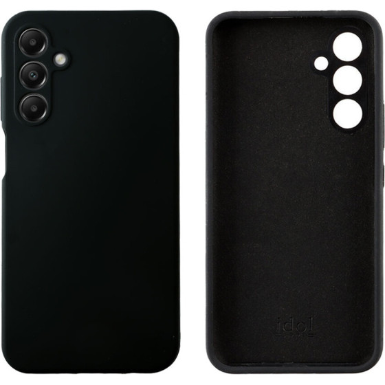 Idol 1991 ���� Samsung A15 4G A155/A15 5G A156 6.4'' Velvet Elite Tpu 4 Side Full Camera Protection BLACK - (5205308355110)