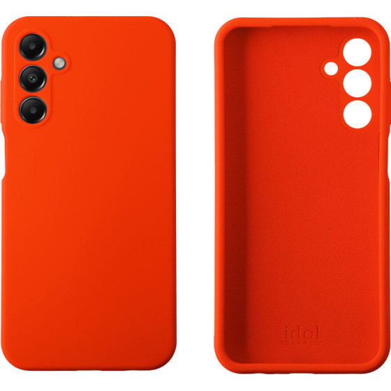 Idol 1991 ���� Samsung A35 5G A356 6.6'' Velvet Elite Tpu 4 Side Full Camera Protection RED - (5205308355165)