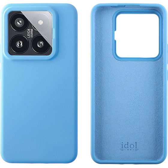 Idol 1991 ���� Xiaomi 14 Pro 5G 6.73'' Velvet Elite Tpu 4 Side Full Camera Protection BLUE - (5205308355318)