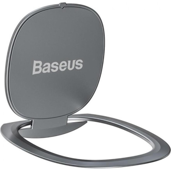 Baseus Invisible Ring Holder For Smartphones Silver - (SUYB-0S)