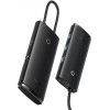 Baseus Lite Series Hub 5w1 USB-C To 3x Usb 3.0 + USB-C + Hdmi (black) - (WKQX040001)