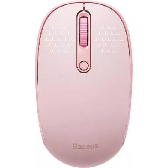 Baseus Wireless Mouse F01B Tri-Mode 2.4G BT5.0 1600 Dpi (pink) - (B01055503413-00)