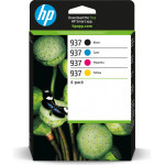 HP 937 Cmyk Original Ink Cartridge 4-Pack - (6C400NE)