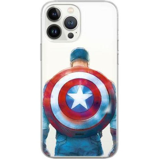 ���� Soft Tpu Marvel Captain America 002 Apple Iphone 15 Pro Max ������� - (MPCCAPAM538)