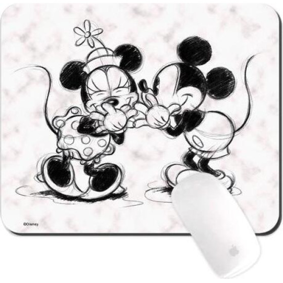 Mousepad Disney Mickey & Minnie 010 22x18cm ����� (1 ���) - (DMPMM021)