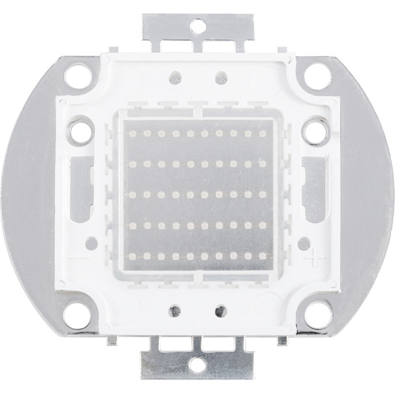 GloboStar ������ ������ Led Cob Bridgelux 50W 2500lm Dc 28-32V - �5.6 x �5.2 x �0.6cm - ���� - 2 ������ ������� - (73774)