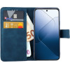 Lime ���� Xiaomi 14 5G 6.36'' Essential Magnet Book Stand Clip Dark BLUE