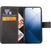 Lime ���� Xiaomi 14 5G 6.36'' Essential Magnet Book Stand Clip GREY