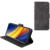 Lime ���� Xiaomi Poco X3/Poco X3 Pro 6.67'' Essential Magnet Book Stand Clip GREY