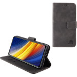 Lime ���� Xiaomi Poco X3/Poco X3 Pro 6.67'' Essential Magnet Book Stand Clip GREY