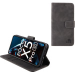 Lime ���� Xiaomi Poco X5 Pro 5G 6.67'' Essential Magnet Book Stand Clip GREY