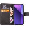 Lime ���� Xiaomi Redmi Note 13 Pro Plus 5G 6,67'' Essential Magnet Book Stand Clip GREY