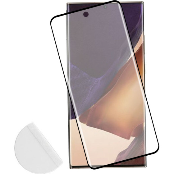 Idol 1991 Tempered Glass Samsung Note 20 N986 6.9'' 9H 0.30mm 3D Full Glue Semi Curved Black + Squeezy CARD - (5205308353444)