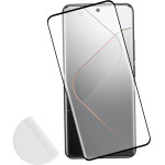Idol 1991 Tempered Glass Xiaomi 14 Pro 5G 6.73'' 9H 0.30mm 3D Full Glue Semi Curved Finger Unlock Black + Squeezy CARD - (5205308353680)