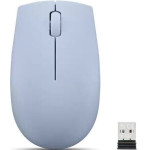 Lenovo Wireless Compact Mouse 300,Frost Blue - (GY51L15679)