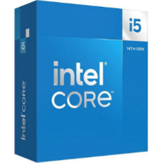 Intel Cpu Core i5 14500, 14C/20T, Up To 5GHz, Cache 24MB, Socket LGA1700 14th GEN, GPU, BOX, 3YW. - (BX8071514500)