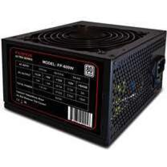 Supercase Psu 600W, Series Force 80+ , 12CM FAN, 2YW. - (FP-600W)