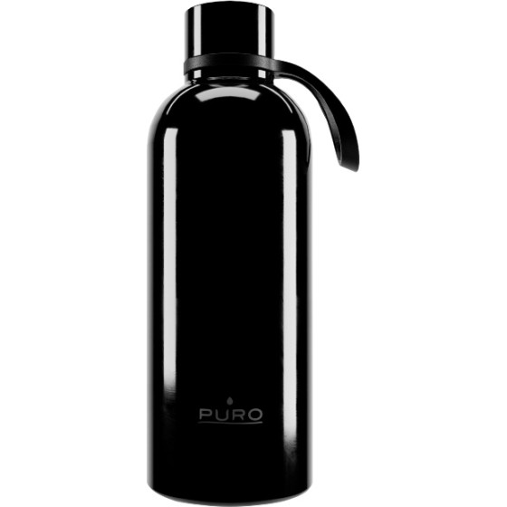 Puro ''Double WALL'' Bottle With Lace 500ml, Black - (PUWB500DW3BLK)