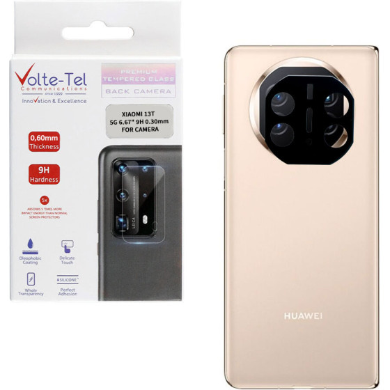 Volte-Tel Tempered Glass Huawei Mate X5 5G 7,85'' 9H 0.25mm 3D Curved For Camera BLACK